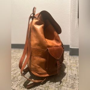 All Leather Backpack